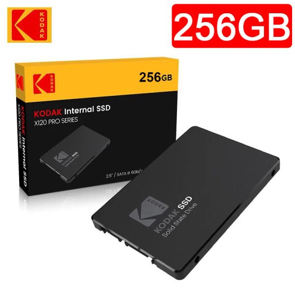 Sürücüler Kodak X120Pro SSD Drive HDD Sabit Disk SSD 256GB Sabit Sürücü Disk 2.5 
