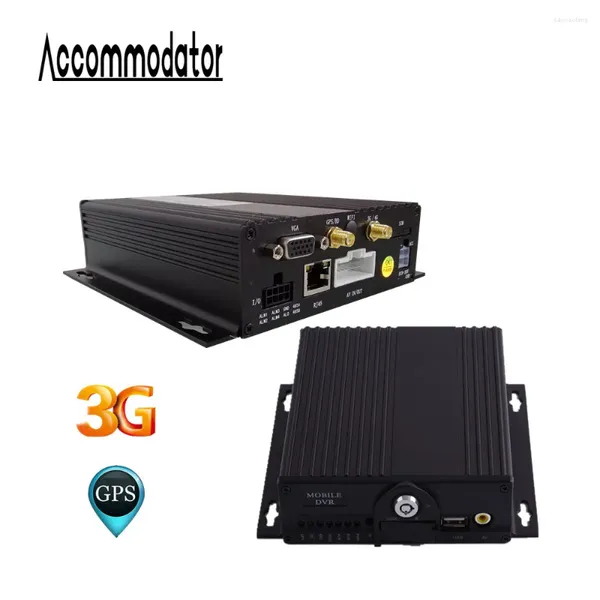 H.264 AHD 1080p Taxi Anhänger LKW Fahrzeugwagen Schulbus Dual SD Card GPS 3G 4CH Mobile DVR