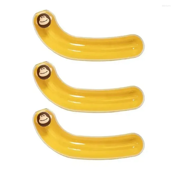 Bottiglie di stoccaggio Grado alimentare Banana Case Banana Case Anti-Squeezing Scatola Resistente Saver resistente