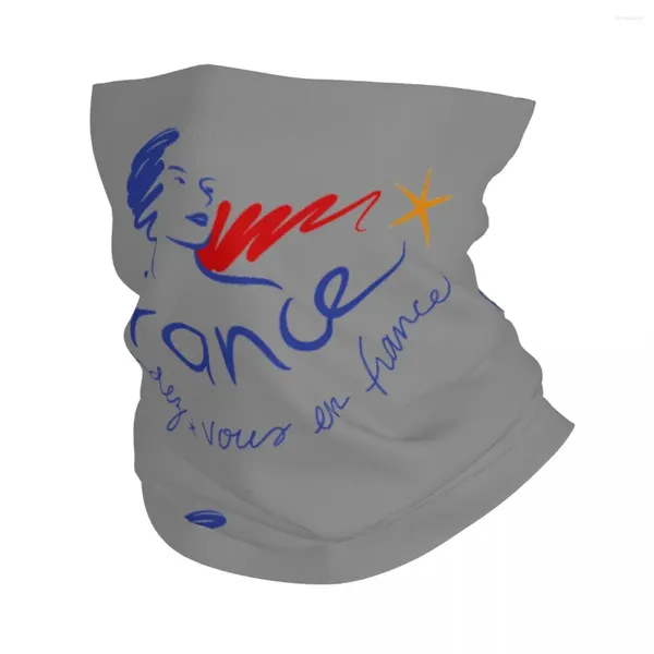 Логотип Sarves Bandana Neck Gaiter Motorcycle Club Tour France Face Mask Multifunctional Headwear Cycling Unisex для взрослых дышащие