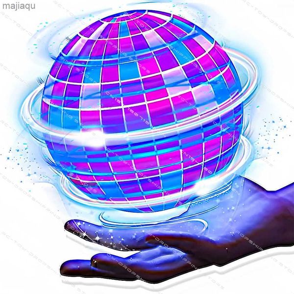 Dekompression Spielzeug fliegender Spinner Zappel Spielzeug fliegender Ball Spielzeug kontrollierbare Magic Ball boomerang Flyorb Magic Drohne Fly Nova Kind Geschenk Kinder Toyl2404