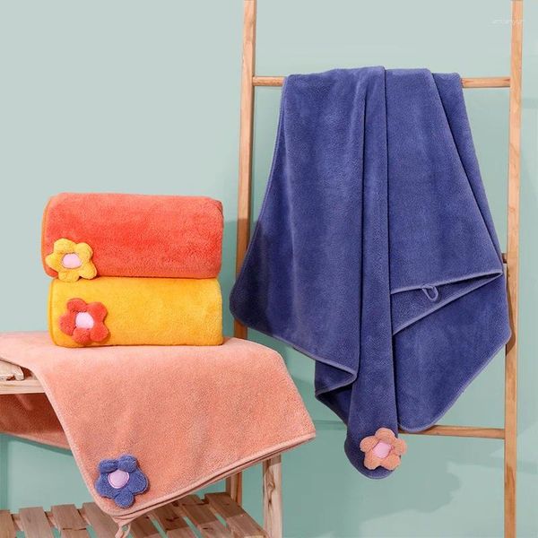 Ванная полотенце дома коралловый флис без коттона впитывающегося быстро высыхание взрослые полотенца в ванной