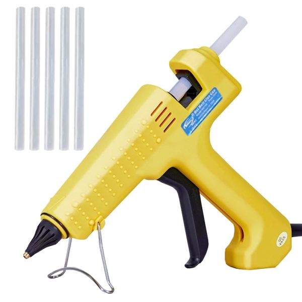 Gun Hot Melt Glue Gun 250W Industrial Hot Gun Professual Constant Termather Glue Gun para ferramenta de reparo de aquecimento de cola de 11 mm