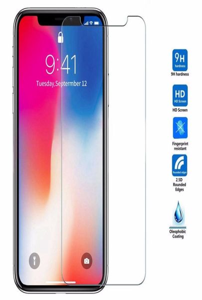 Para iPhone 11 Pro Max Tempered Glass iPhone X XS XR 8 Protetor de tela para iPhone 7 7 Plus 6 6s Film 033mm 25D 9H5850863