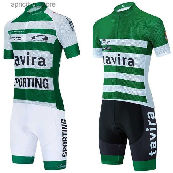 Велосипедный майк устанавливает Portuguesa de Ciclismo Cycling Jersey Tavira Team Bike Shorts Short Men 20d Mtb Ropa Bicycl Fat Pants Clothing L48