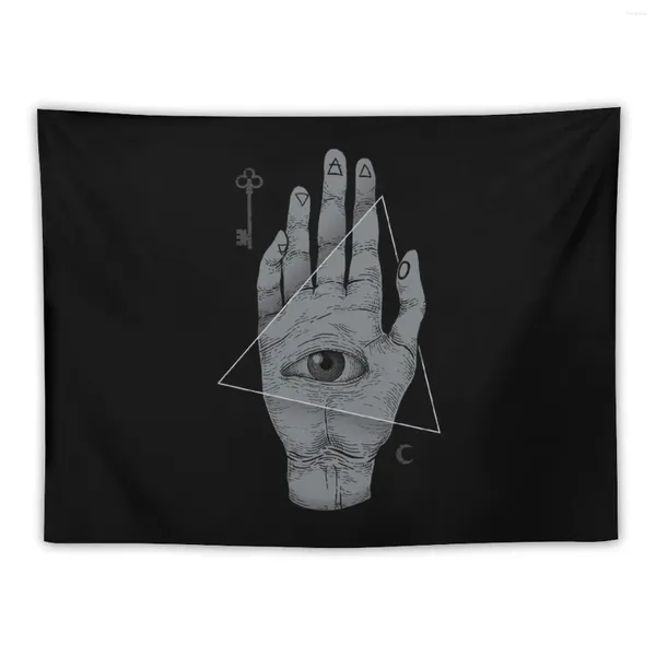 Wandteppiche Witch Hand Tapestry Room Decoration Accessoires Dekor für Mädchen Ästhetische Hängewand