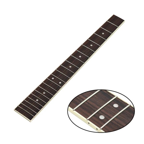 Cabos para um braço de pescoço de guitarra acústico 650 Comprimento da corda 20fret arame de madeira rosa madeira étrets de braço de braço com ponto sonoro