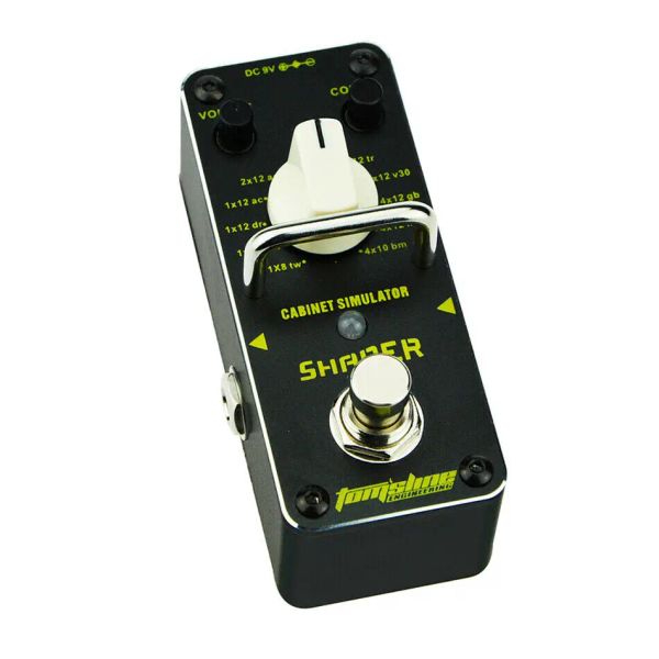 Guitarra aroma de guitarra ASR3 Efeito de guitarra elétrica Acessórios de peças de guitarra de guitarra Syntesizer Pedal Tuner Shaper Gabinet Simulator True Bypass de desvio