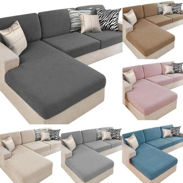 Coperture per sedie divano copertura del cuscino per cachi di slittamento super elastico per soggiorno spandex non slip morbido protettore