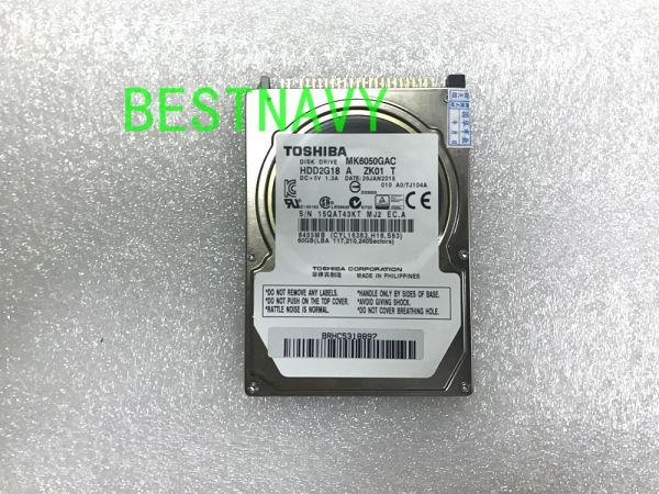 Radio Nuovo disco disco MK6050GAC MK6050GACE ZK01 DC+5V 1.3A 60 GB per Audi Mercedes BMW CIC CAR CAR HDD Sistemi di navigazione