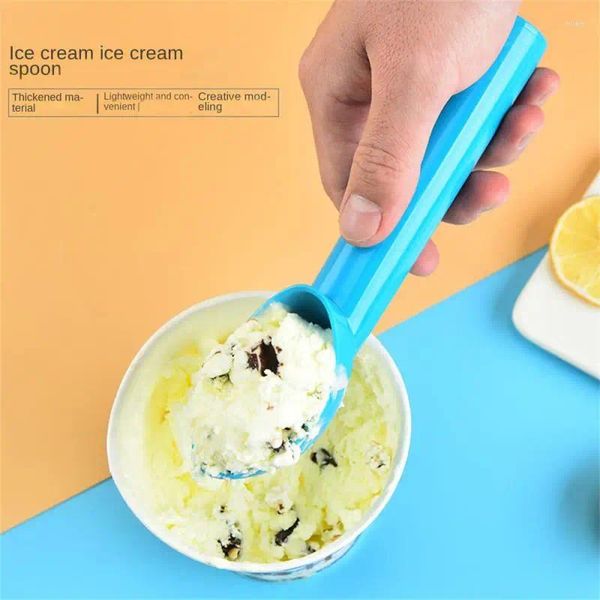 Cucchiai di gelati in plastica cucchiaio usa e getta mini posate posate accessori da cucina casa