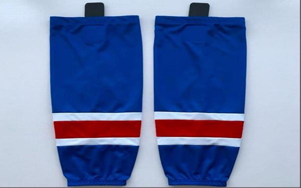 Neue Blue Ice Hockey Socks Training Socken 100 Polyester Praxis Socken Hockeyausrüstung All Color1215689