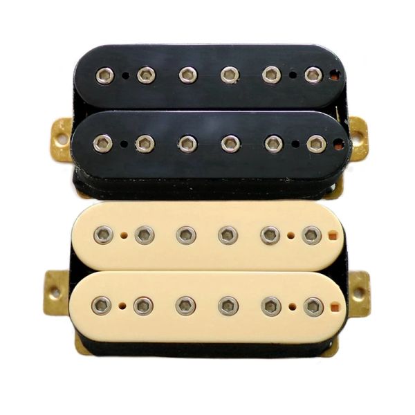 Accessori Donlis Hot 12pcs Viti a palo esagonale distorsione Pickup per chitarra humbucker con cera in ceramica in vaso