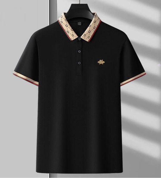 Designer Herren Polo T-Shirts Business Fashion Casual Classic Long Short Sleeve Marken Slim Fit Sommer atmungsaktiv