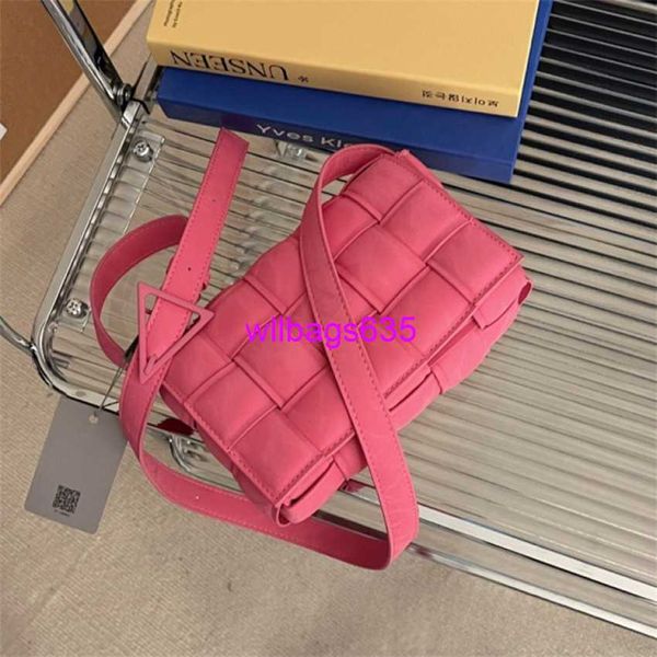 Bolsas de ombro de couro Bottegveneta sacos de grife super incêndio versátil saco de travesseiro de bolsa de travesseiro de crossbody mieow star saco feminino tem logotipo hbz4bt