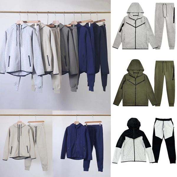 Tech Fleece Tracksuit Männer 24SS Designer Sweatsuit Männer Frau Hoodie Hoodie Pant Tracksuit Set Sporthosen Jogger Hosen Tracksuits Bottoms Tech Fleece Man Short Joggers