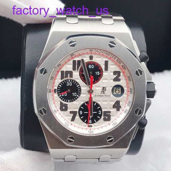 Orologio da polso AP iconico Royal Oak Offshore Precision Steel 26170ST AGUI MECCANICO AUTO MECCANICO ANTICO ANTI MAGNETICA ANTI MAGNETICA ACCIAI