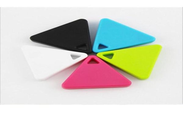 Triangle Antilost Sensor Alarm Mini Wireless Smart GPS Localatore Bluetooth Tracker Finder Itag per bambini Chiave Wallet Bag Bag 10PCS2681756