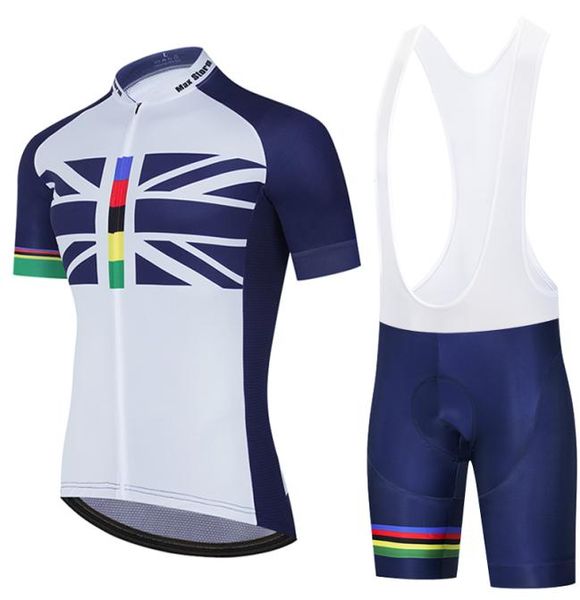 2020 UK Team Cycling Jersey Customized Road Mountain Race Race Top Cycling Clothing Max Storm Bike Wear Racing Whey Cycling Sets1478276