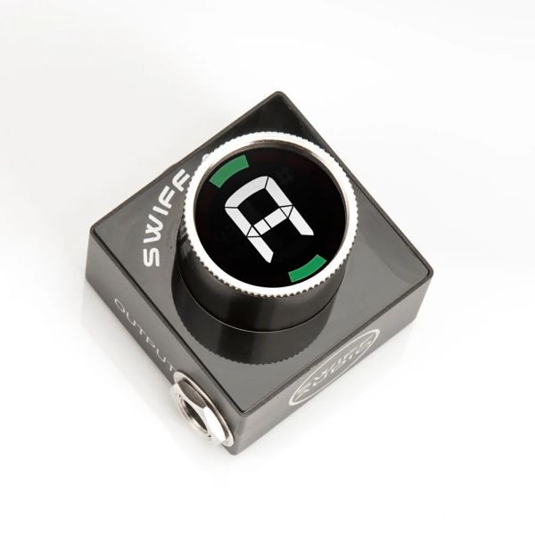 Cabos Swiff Audio C10 Mini Pedal Tuner LED Display para guitarra acústica elétrica Bul