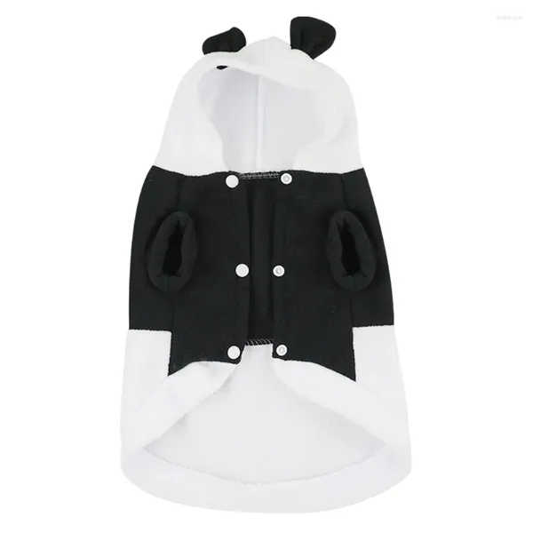 Hundekleidung einteilige Hosen Panda Haustier Kleidung Schwarz weiß Bluse Weihnachtspyjama Kostüm Halloween