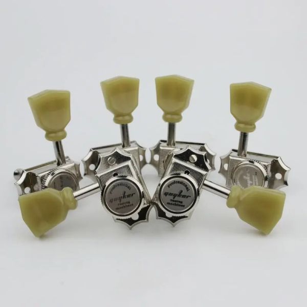 Cabos 1 conjunto Guyker 3R3L Vintage Deluxe Electric Guitar Machine Heads Tinners Tuning Pining