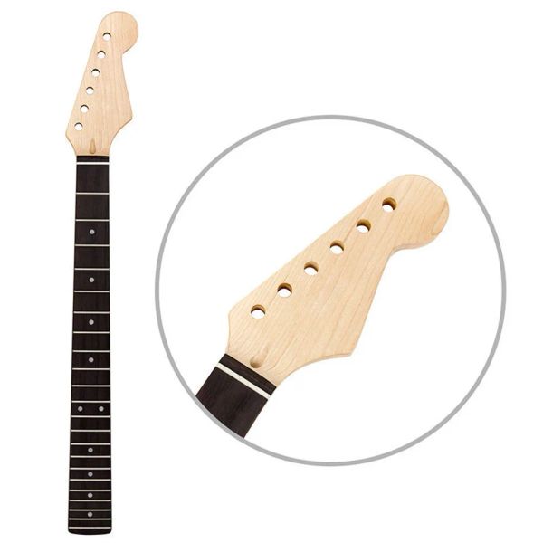 Cabos Canadá Maple St Electric Guitar Color Natural St Rosewood Fartbond 21/22 Frets 5.65.7 cm Largura