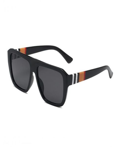 Brand degli occhiali da sole da uomo per donne Trendy Oval Eyewear Miscelato Metal Square Classic Style Fashion Anti Ultraviolet Beach Glasshi di lusso 4381 con Box4795302