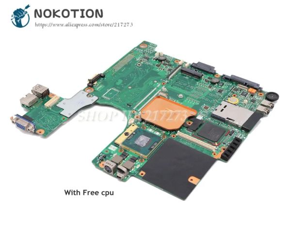 Motherboard Nokotion für Toshiba Satellite A100 A105 Laptop Motherboard 945GM DDR2 kostenlos CPU V000069060 V000069110 V000068510 V000068770