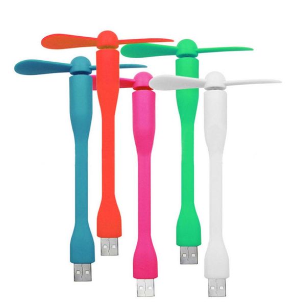 Tannocchi di ventola USB integrali USB USB USB Gadget Summer Micro Fan di raffreddamento USB 6 colori per telefono Android OTG Phones Power Bank LAP7131807