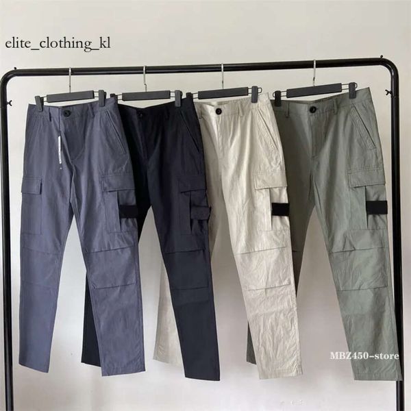 Designer masculino Pant Stone Compass cp Bordado de cargo de bordado casual ao ar livre de luxo masculino de luxo de luxo de streetwea