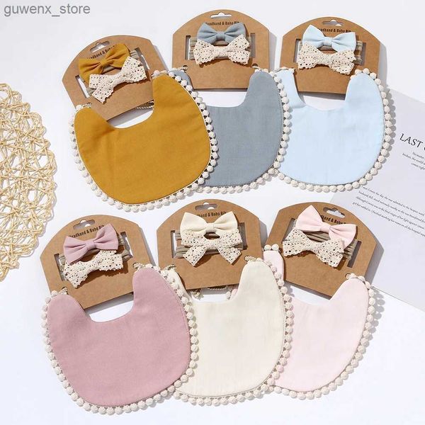 Bibs Burp Clates 3pcs/Set Solute Bambootl Cotton Bab