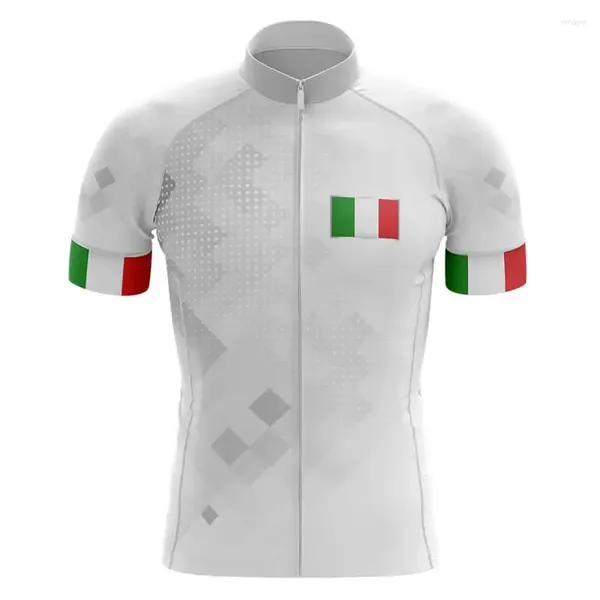 Racing Jackets Power Band Itália Nacional apenas a manga curta Jersey Summer Wear Ropa Ciclismo