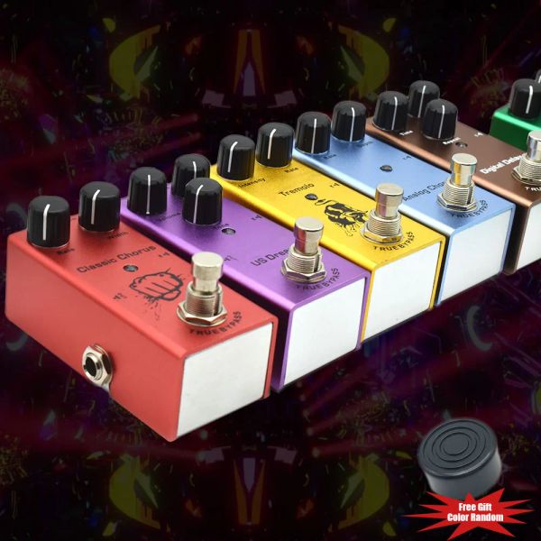 Kablolar Elektro Gitar Pedalı Vintage Overdrive/ABD Rüyası/Klasik Koro/Vintage Faz/Tremolo/Analog Gecikme/Dijital Gecikme/Ultimate Drive