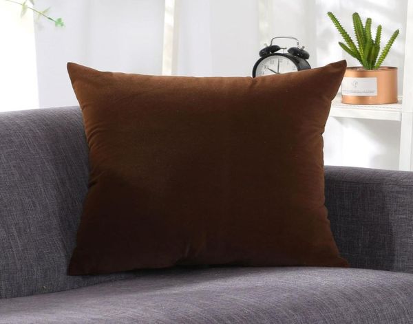 Solid Color Throw Pillow Coast Cushion Sofá Escritório Coloque Backrest 1815137045617348