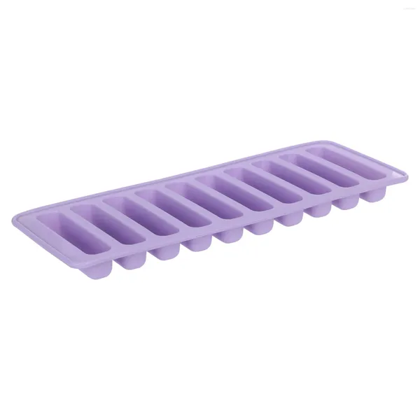 Posate usa e getta silicone facile materiale stretto spingere il ghiaccio con stampi per vasche e giardino da cucina