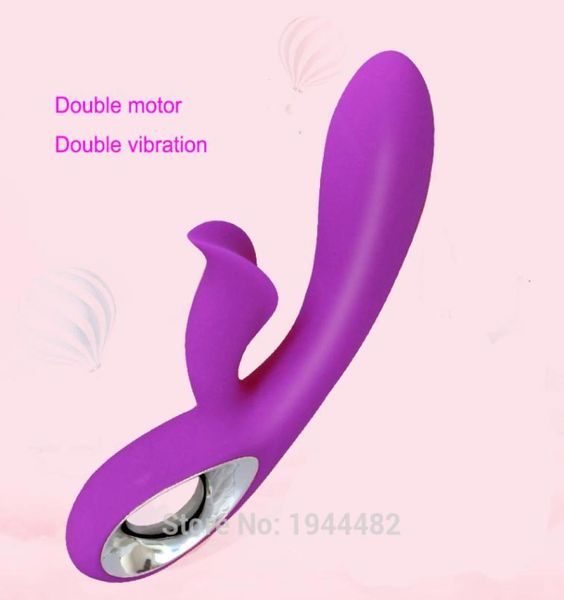 Clitoris vibratorg spot vibrator wand boneca sexual para casais vibrador vibração de língua sexo brinquedo duplo motor9 velocidade USB carregamento5605465
