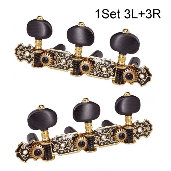 Guitar 1 coppia classici sintonizzatori di chitarra Tuning Pegs Classic Keys Machine Heads Accessori Sostituzione Classic Guitar Tuning Peg