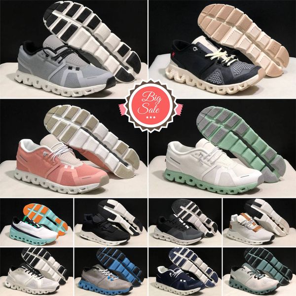 Og nuvens 5 x x3 Nova designer tênis feminino tênis quente rosa quente e branco cloudnova tênis em nuvem surfista monstro geada frost verde quente rosa rosa branco corredor TEC Treinadores de caminhada