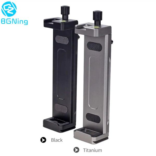 Tripods Universal Tablet Clamp Phone Stand Halter Clip XJ15 Aluminium Stativ Kaltschuhhalterung für mobile Tabletten 12,9 