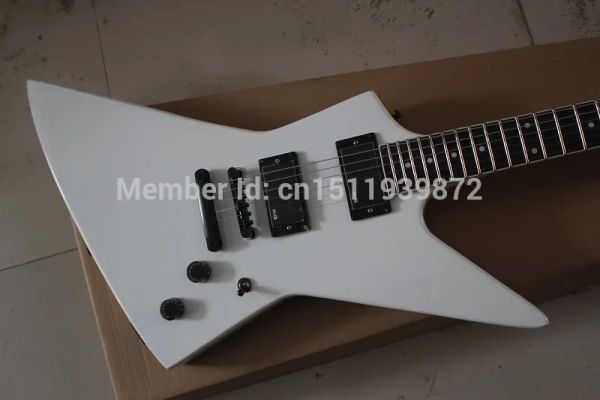 Gitar Yeni Varış Özel Explorer Beyaz Elektro Gitar Pikap MX250 II Stok