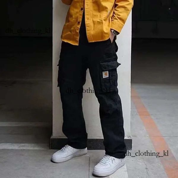 Designer Mens Carhatt Pants Street Jogger sciolto lavoro dritto vintage tattico grande tasca per pantaloni cargo cargo carhatt giacca harajuku hip hop jeans 994
