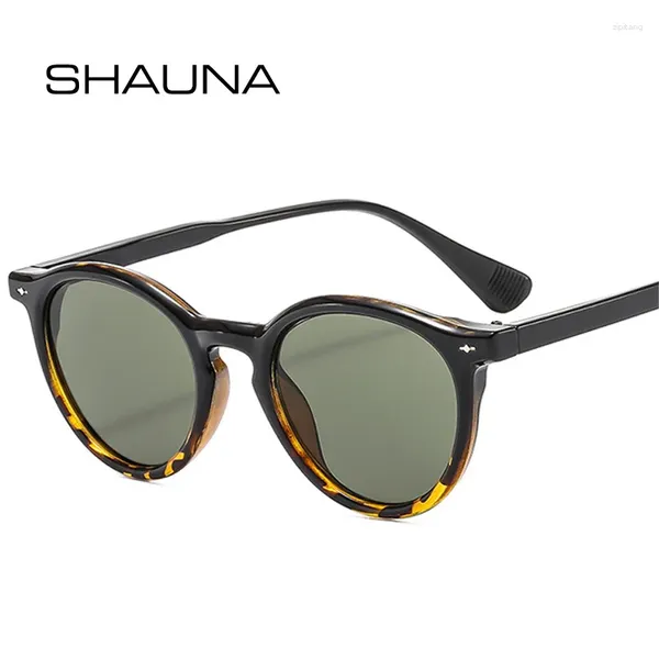 Солнцезащитные очки Shauna Fashion Women Round Punk Brivet