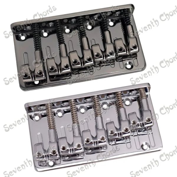 Cavi Cavi 5 String Saddle Bass Guitar Bridge Gun Color Chrome per scegliere