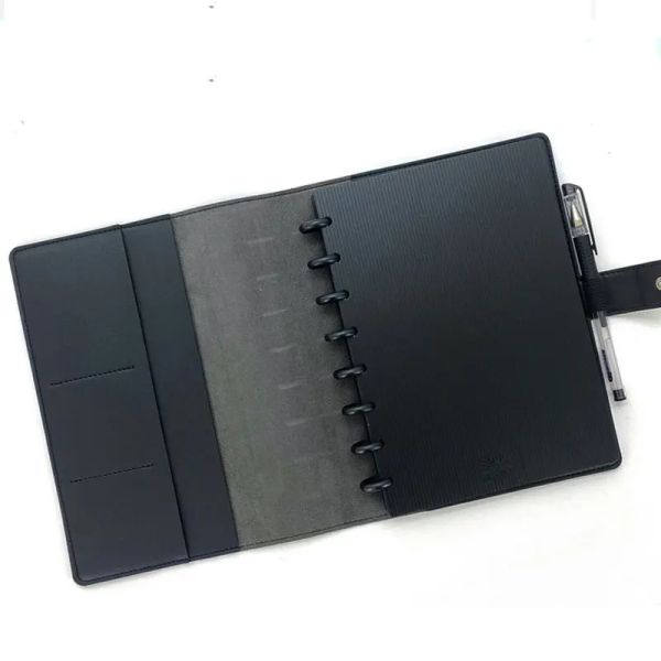 Defterler Renk Plastik Kitap Bağlayıcı Mantar Deliği Disk Halkası Snap Notebook A5A6 Mutlu Planlayıcı Bağlayıcı Yüzük Scrapbooking Bağlama Malzemeleri