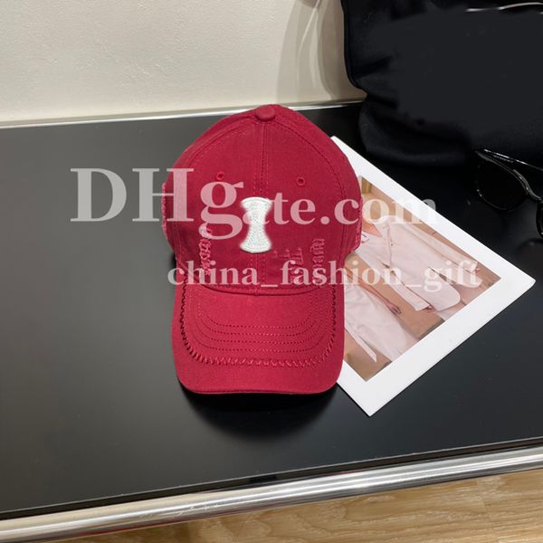 Designer di berretto da baseball Hat Broken Cappello da donna Cap da ricamo Sport Sport Casquette Cap 7 Colori Cappelli Viaggia Cappello da sole Canvas