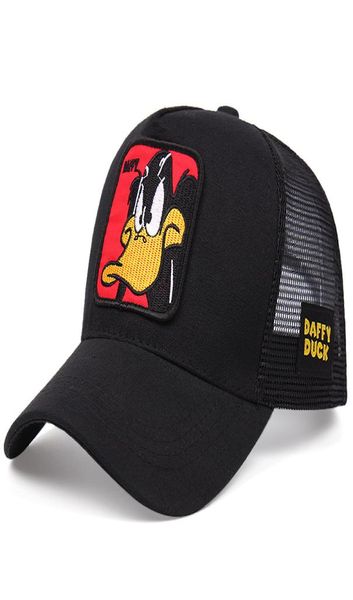 Frau Mesh Hut Sommer Baseball Cap Anime King Black Trucker Coyote Dad Hats Net Snapback Frauen Men9558077