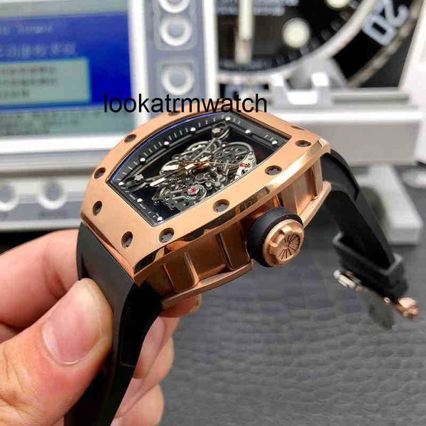 Watches for Men Factory Original ZF Milles Watch Richardmill Tourbillon Automatic SuperClone Topclone Topclone Gold Men Fiber Sapphire Ship от Hoh9