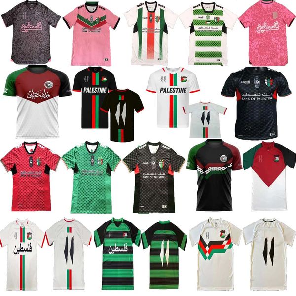 2024 2025 CD CD Palestino Anti-Wrinkle Soccer Jerseys Carrasco Cornejo Salas Davila Farias Away 3rd 24 25 Camisa de futebol da Palestina
