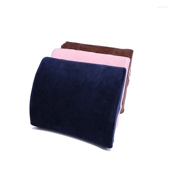 Supporto alla schiena del cuscino nel seggiolino auto morbido comodo in tessuto in tessuto in memory foam Health bassa pad sedia da ufficio in vita